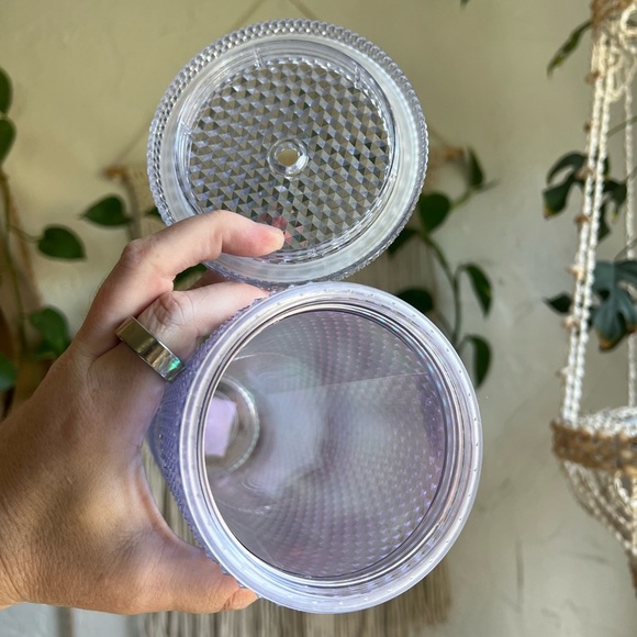 Starbucks 2018 Rainbow Iridescent Studded Unicorn Cold Cup Tumbler 24oz 🌈✨ - Picture 6 of 7